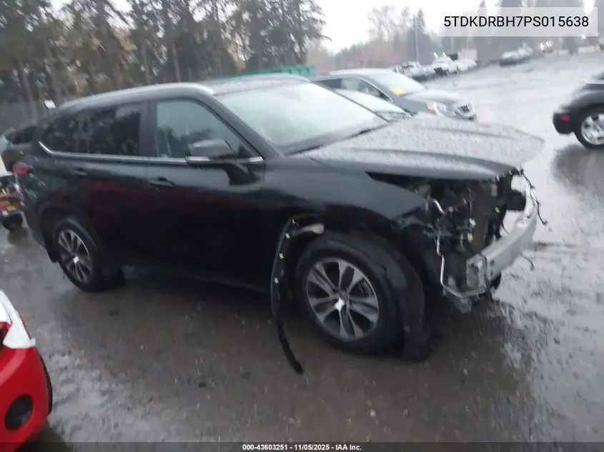 5TDKDRBH7PS015638 2023 Toyota Highlander Xle