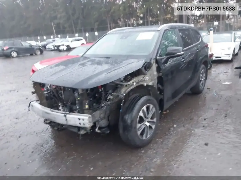 5TDKDRBH7PS015638 2023 Toyota Highlander Xle