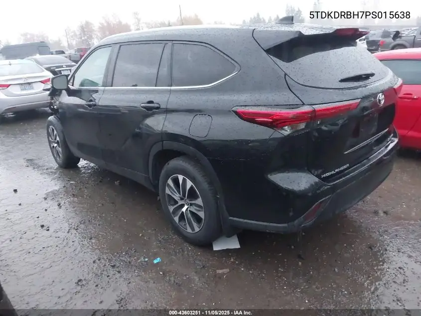 5TDKDRBH7PS015638 2023 Toyota Highlander Xle