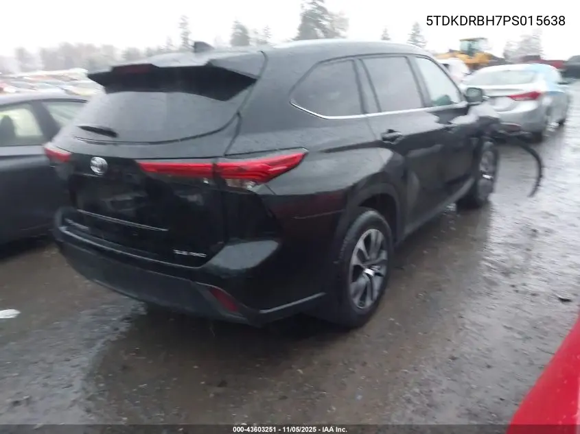 5TDKDRBH7PS015638 2023 Toyota Highlander Xle