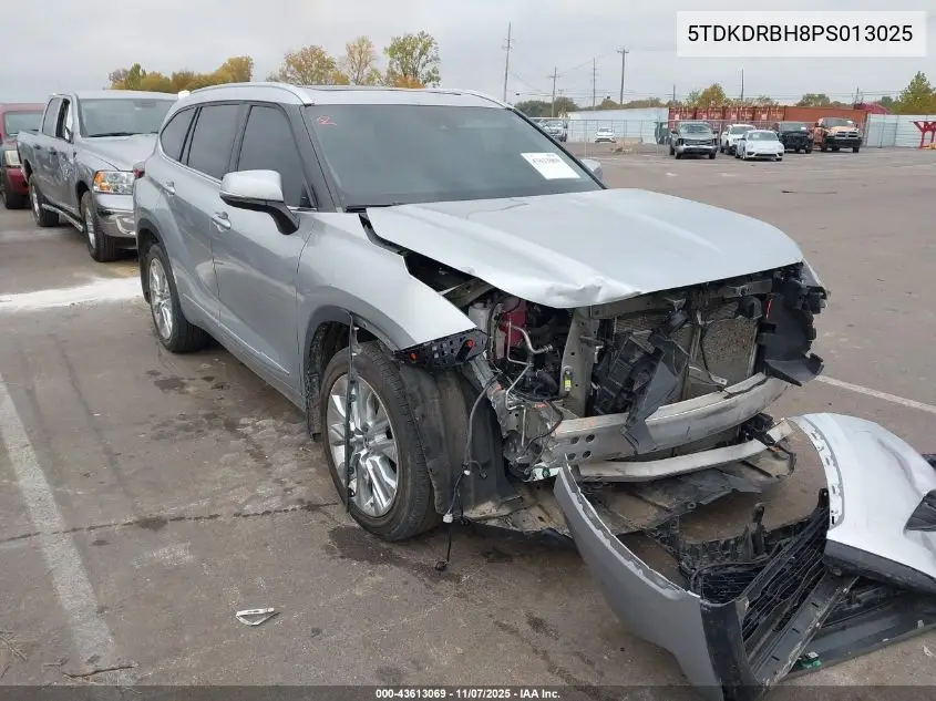 5TDKDRBH8PS013025 2023 Toyota Highlander Limited