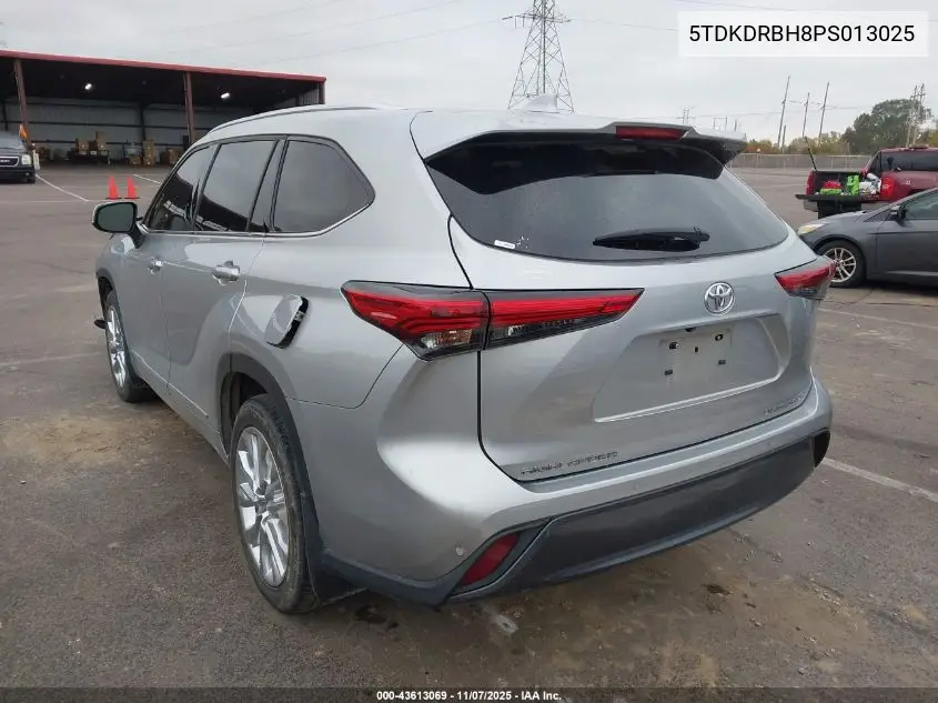 5TDKDRBH8PS013025 2023 Toyota Highlander Limited