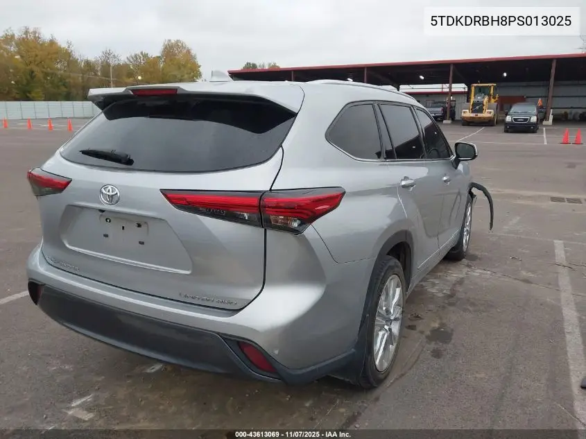 5TDKDRBH8PS013025 2023 Toyota Highlander Limited