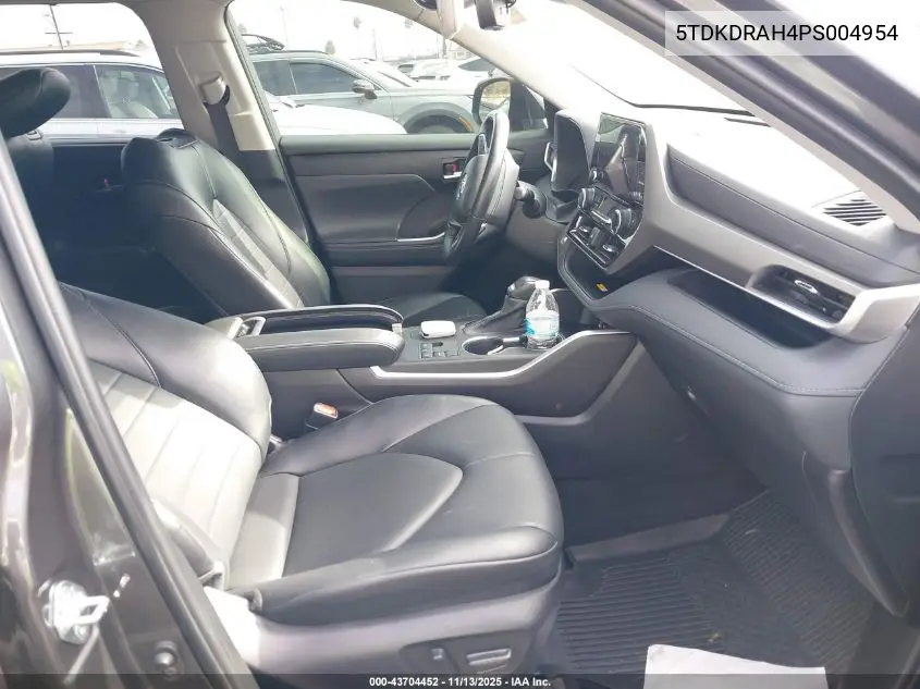 5TDKDRAH4PS004954 2023 Toyota Highlander Xle