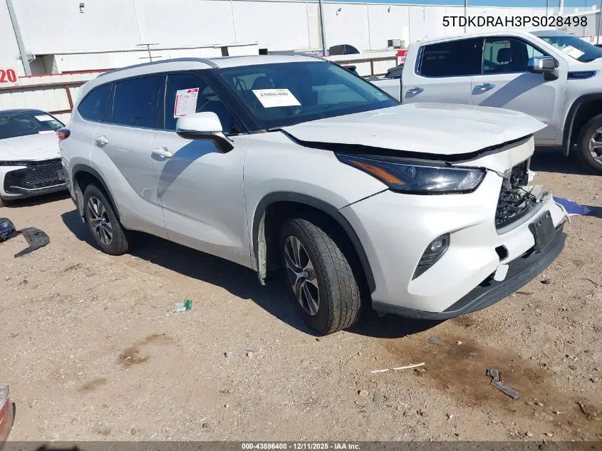 5TDKDRAH3PS028498 2023 Toyota Highlander Xle