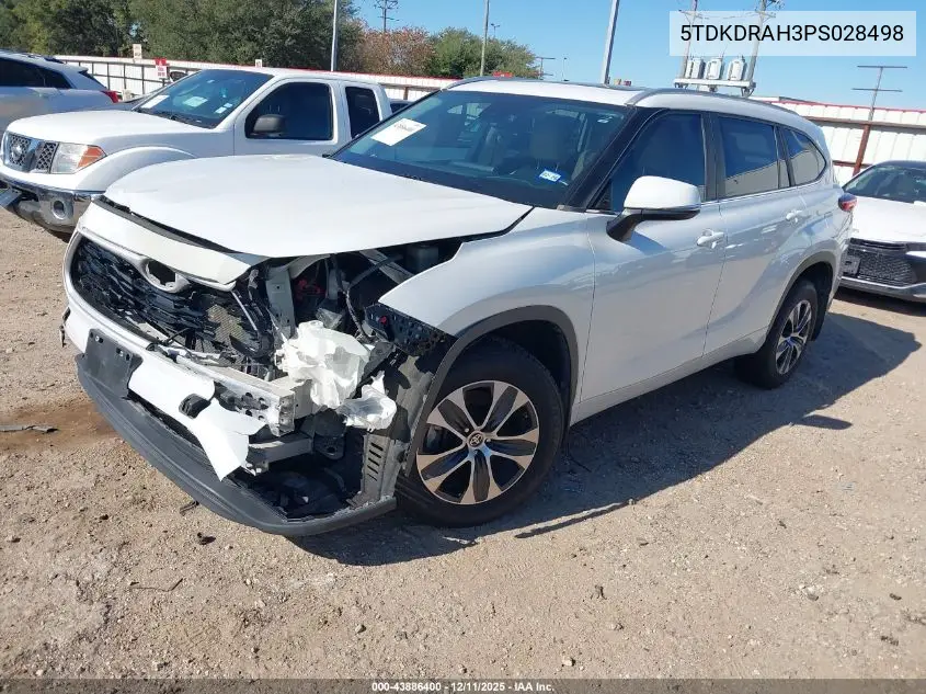 5TDKDRAH3PS028498 2023 Toyota Highlander Xle