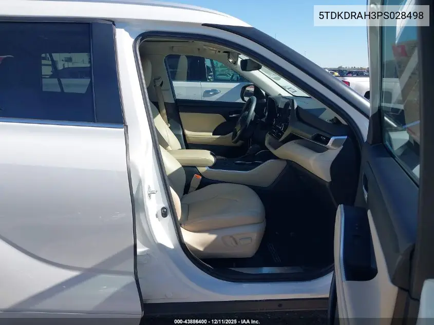 5TDKDRAH3PS028498 2023 Toyota Highlander Xle