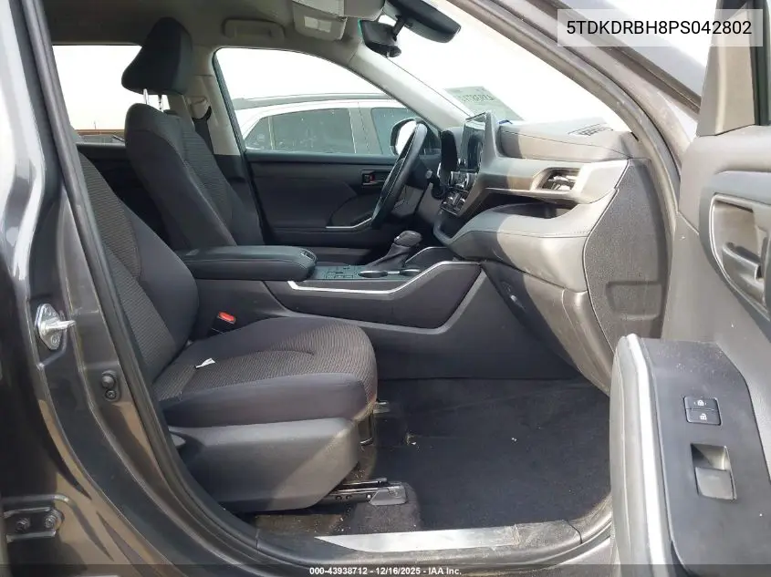 5TDKDRBH8PS042802 2023 Toyota Highlander Le