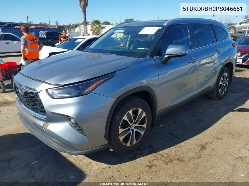 5TDKDRBH0PS046651 2023 Toyota Highlander Xle