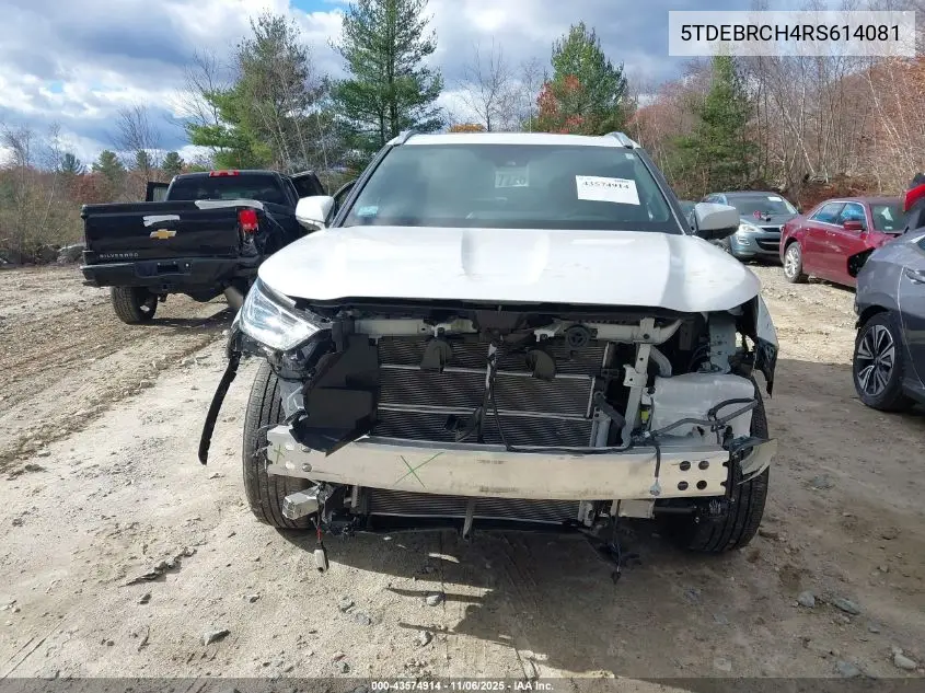 5TDEBRCH4RS614081 2024 Toyota Highlander Hybrid Limited