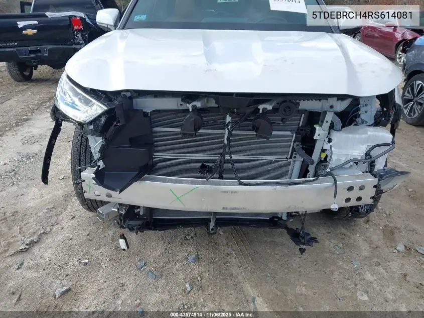 5TDEBRCH4RS614081 2024 Toyota Highlander Hybrid Limited