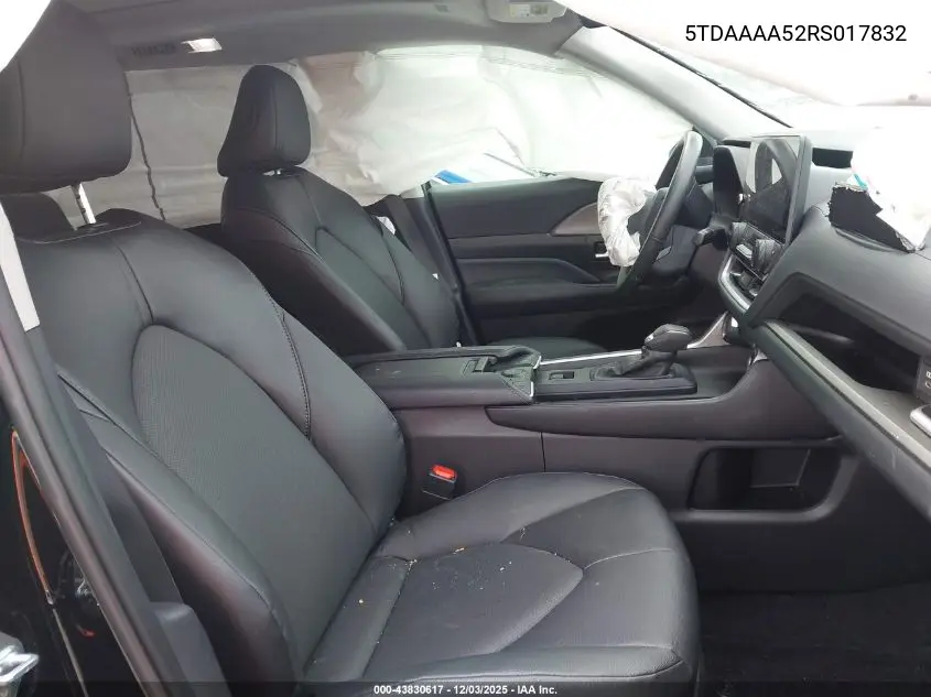 5TDAAAA52RS017832 2024 Toyota Grand Highlander Xle