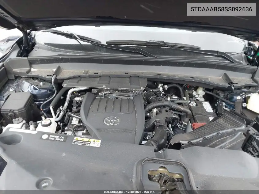 5TDAAAB58SS092636 2025 Toyota Grand Highlander Xle
