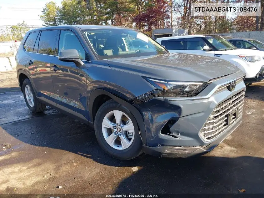 5TDAAAB54TS108476 2026 Toyota Grand Highlander Le