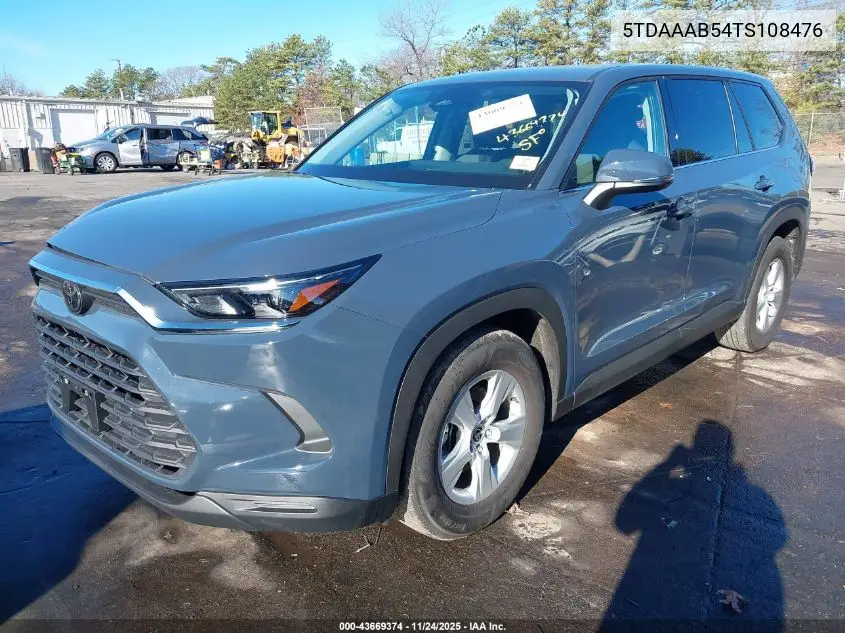 5TDAAAB54TS108476 2026 Toyota Grand Highlander Le