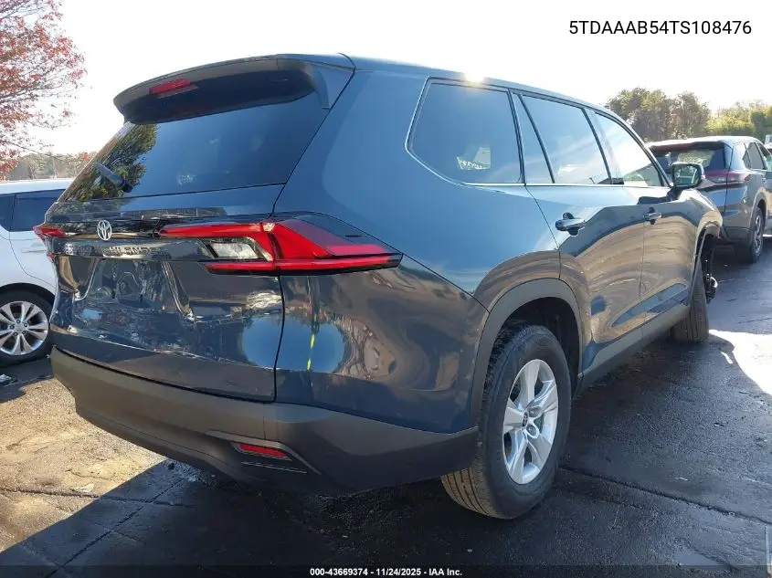 5TDAAAB54TS108476 2026 Toyota Grand Highlander Le