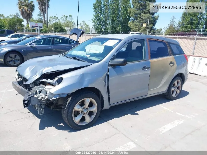 2T1KR32E53C072895 2003 Toyota Matrix Standard