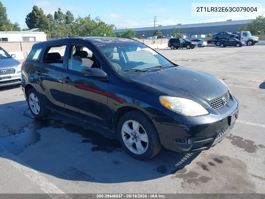 2003 Toyota Matrix Xr VIN: 2T1LR32E63C079004 Lot: 39446657