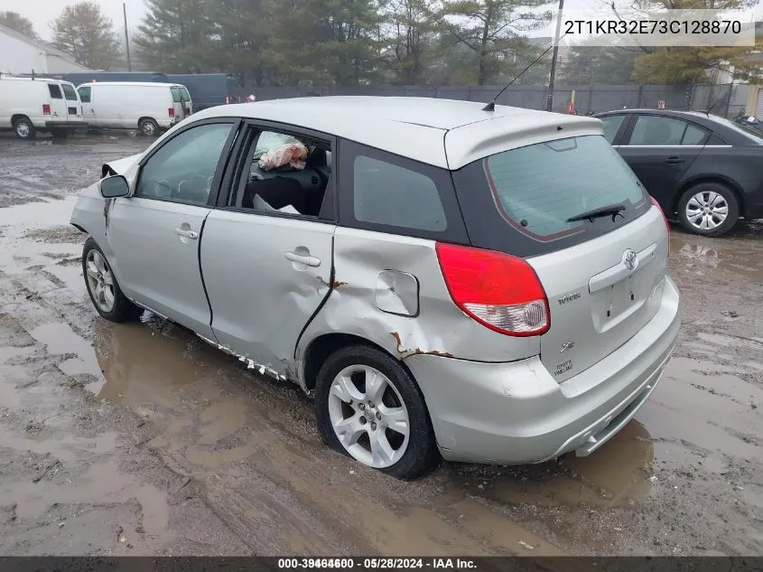 2T1KR32E73C128870 2003 Toyota Matrix Xr