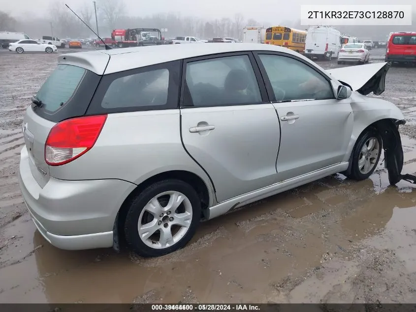 2T1KR32E73C128870 2003 Toyota Matrix Xr