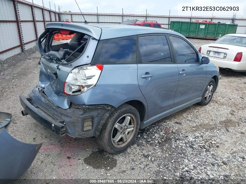 2T1KR32E53C062903 2003 Toyota Matrix Xr