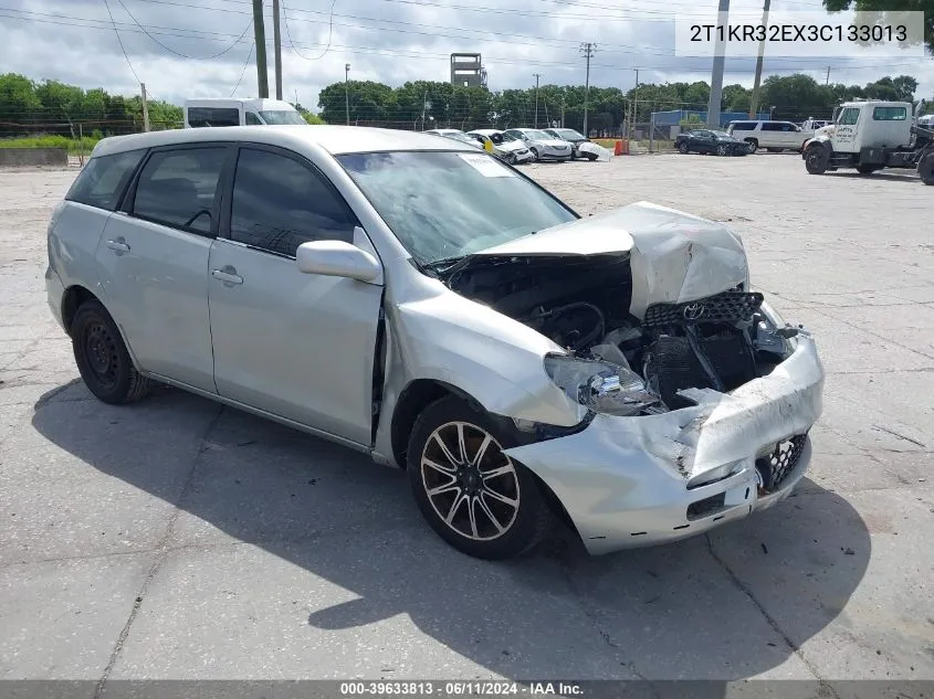 2003 Toyota Matrix Xr VIN: 2T1KR32EX3C133013 Lot: 39633813