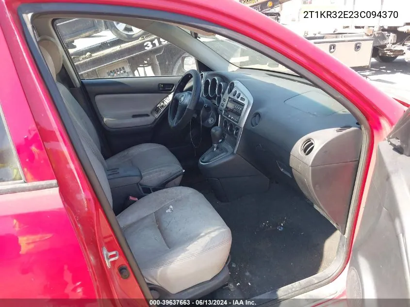 2T1KR32E23C094370 2003 Toyota Matrix Standard