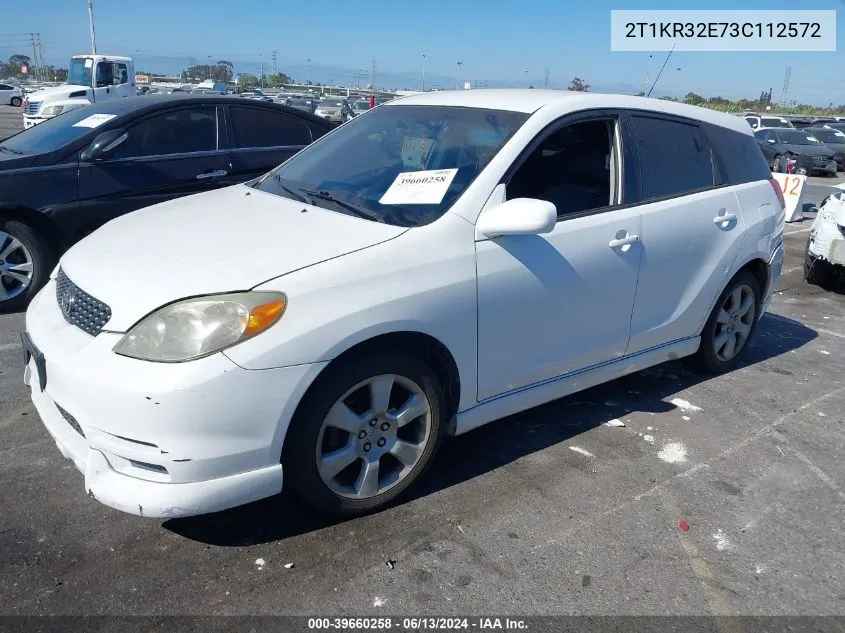 2T1KR32E73C112572 2003 Toyota Matrix Xr