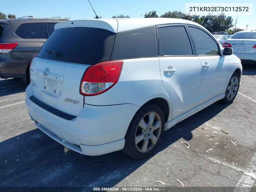 2T1KR32E73C112572 2003 Toyota Matrix Xr