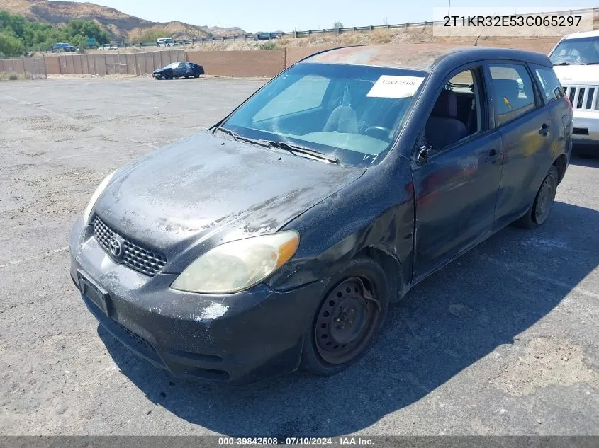 2T1KR32E53C065297 2003 Toyota Matrix Standard