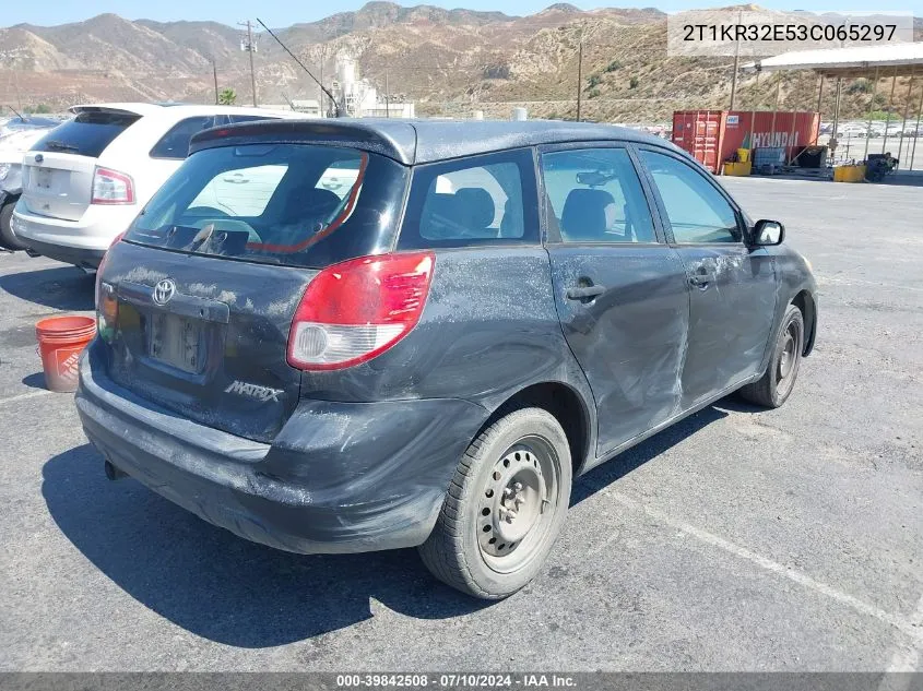 2T1KR32E53C065297 2003 Toyota Matrix Standard