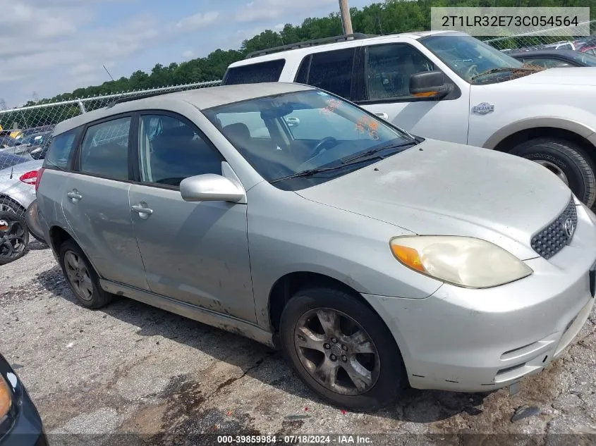 2003 Toyota Matrix Xr VIN: 2T1LR32E73C054564 Lot: 39859984