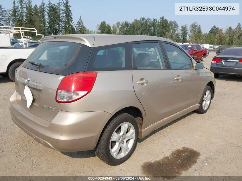 2T1LR32E93C044974 2003 Toyota Matrix Xr