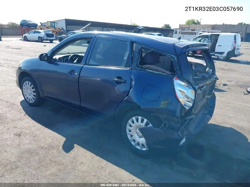 2T1KR32E03C057690 2003 Toyota Matrix Standard