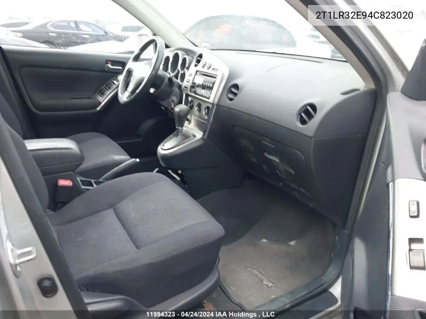 2T1LR32E94C823020 2004 Toyota Matrix Xr