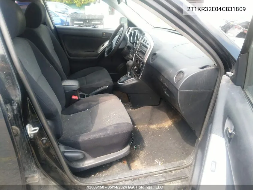 2T1KR32E04C831809 2004 Toyota Matrix