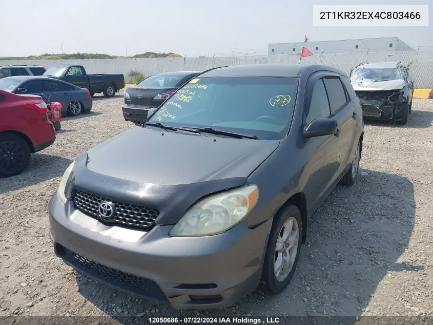 2T1KR32EX4C803466 2004 Toyota Matrix Xr