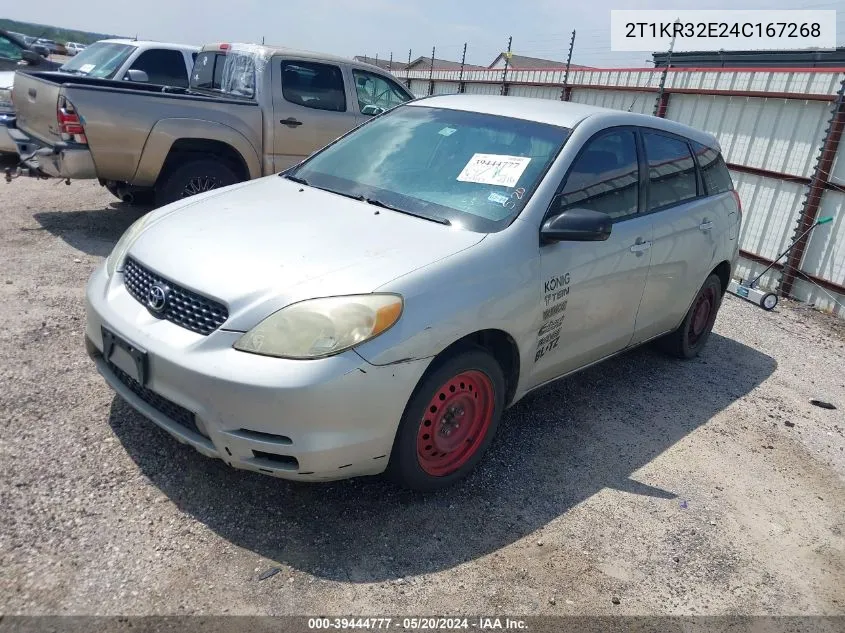 2004 Toyota Matrix Xr VIN: 2T1KR32E24C167268 Lot: 39444777