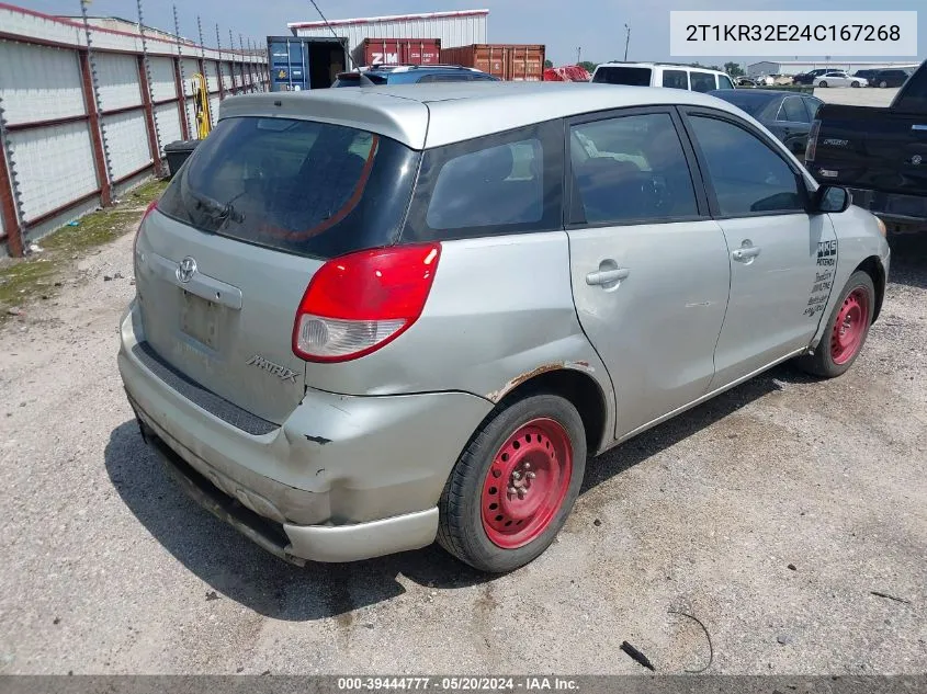 2T1KR32E24C167268 2004 Toyota Matrix Xr