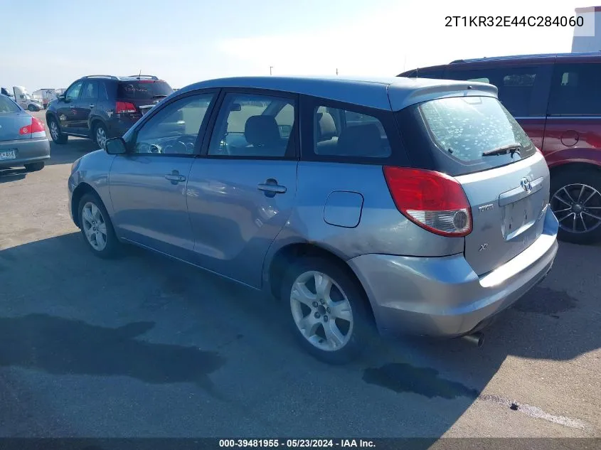 2T1KR32E44C284060 2004 Toyota Matrix Xr