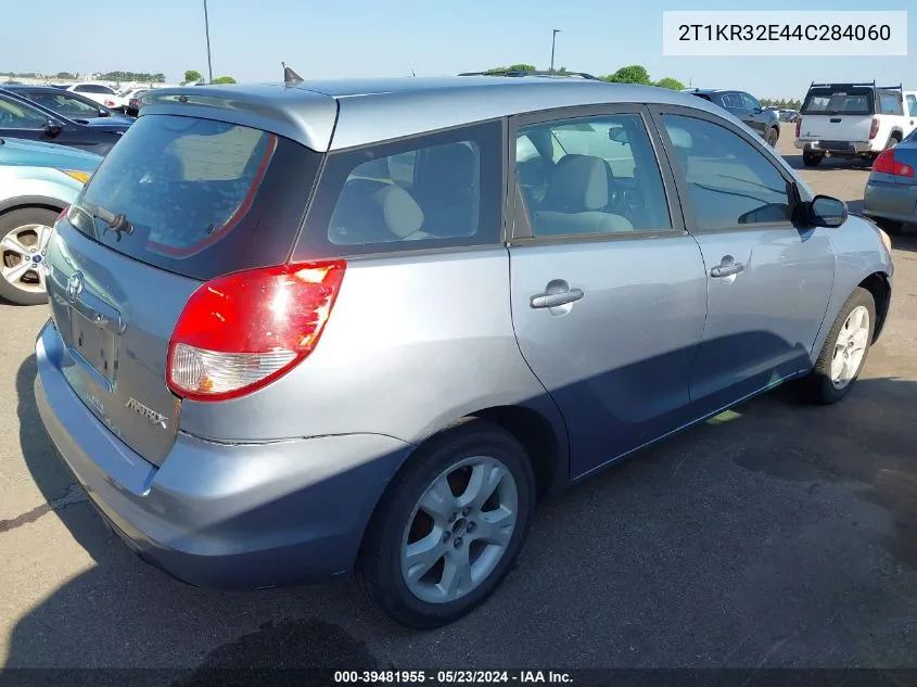 2T1KR32E44C284060 2004 Toyota Matrix Xr