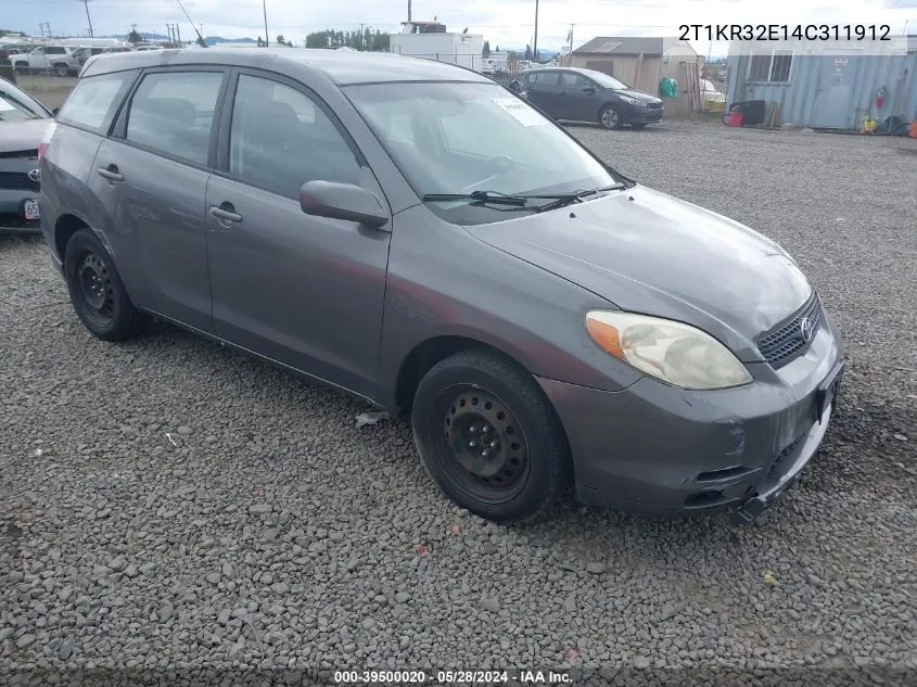 2T1KR32E14C311912 2004 Toyota Matrix Xr