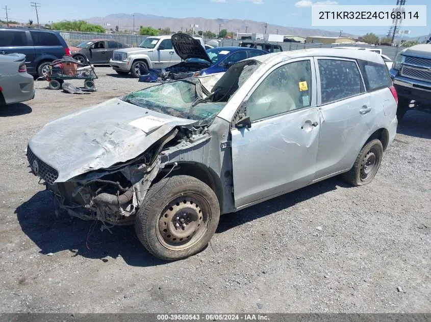 2T1KR32E24C168114 2004 Toyota Matrix Standard