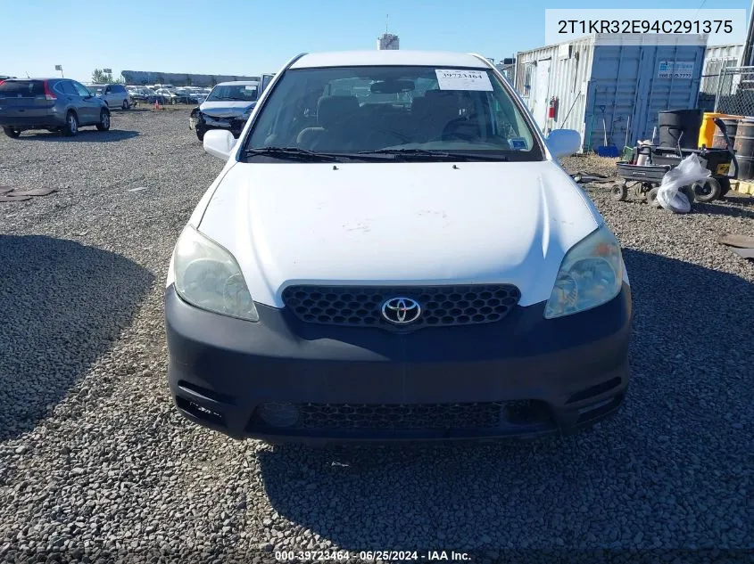 2T1KR32E94C291375 2004 Toyota Matrix Xr