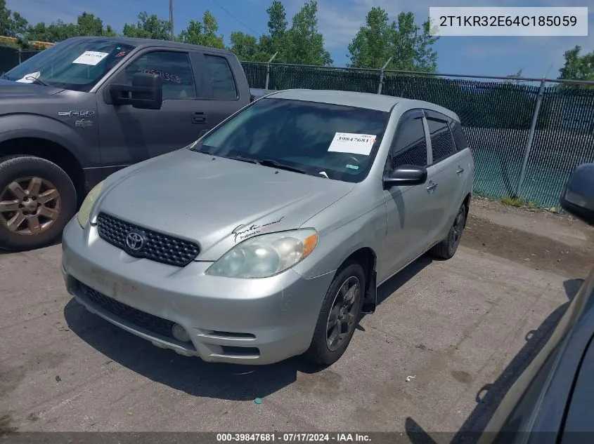 2T1KR32E64C185059 2004 Toyota Matrix Standard