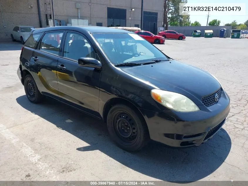 2004 Toyota Matrix Standard VIN: 2T1KR32E14C210479 Lot: 39867940