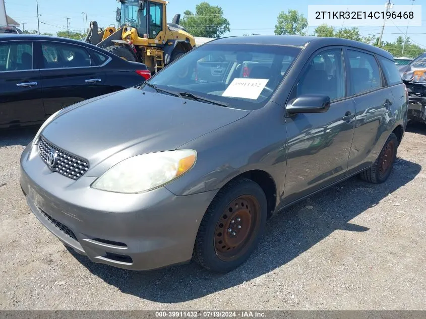 2T1KR32E14C196468 2004 Toyota Matrix Standard