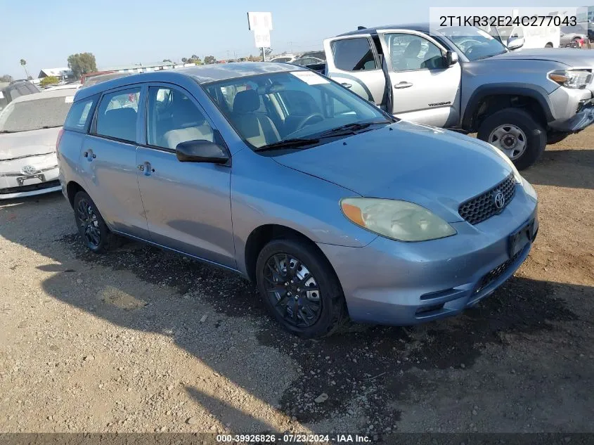 2T1KR32E24C277043 2004 Toyota Matrix Standard