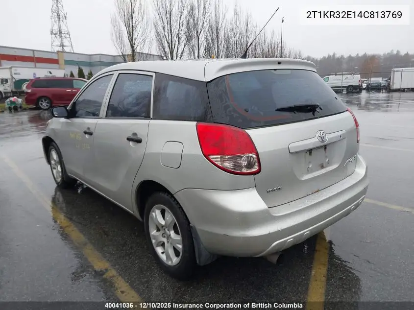 2T1KR32E14C813769 2004 Toyota Corolla Matrix Xr
