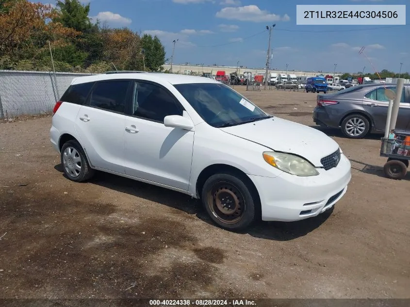 2004 Toyota Matrix Xr VIN: 2T1LR32E44C304506 Lot: 40224338